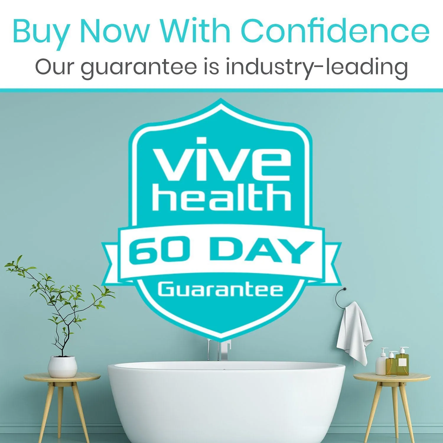 Vive Non-Slip Bath Strips