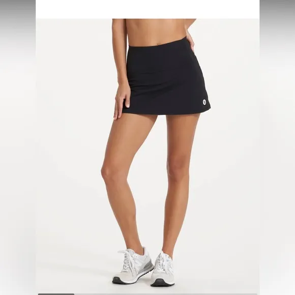 Vuori Volley Skirt Women's Performance Skirt, Black XL