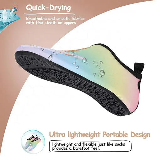 Water Shoes Quick Dry Non-Slip Toddler Water Star Unicorn -Komforme