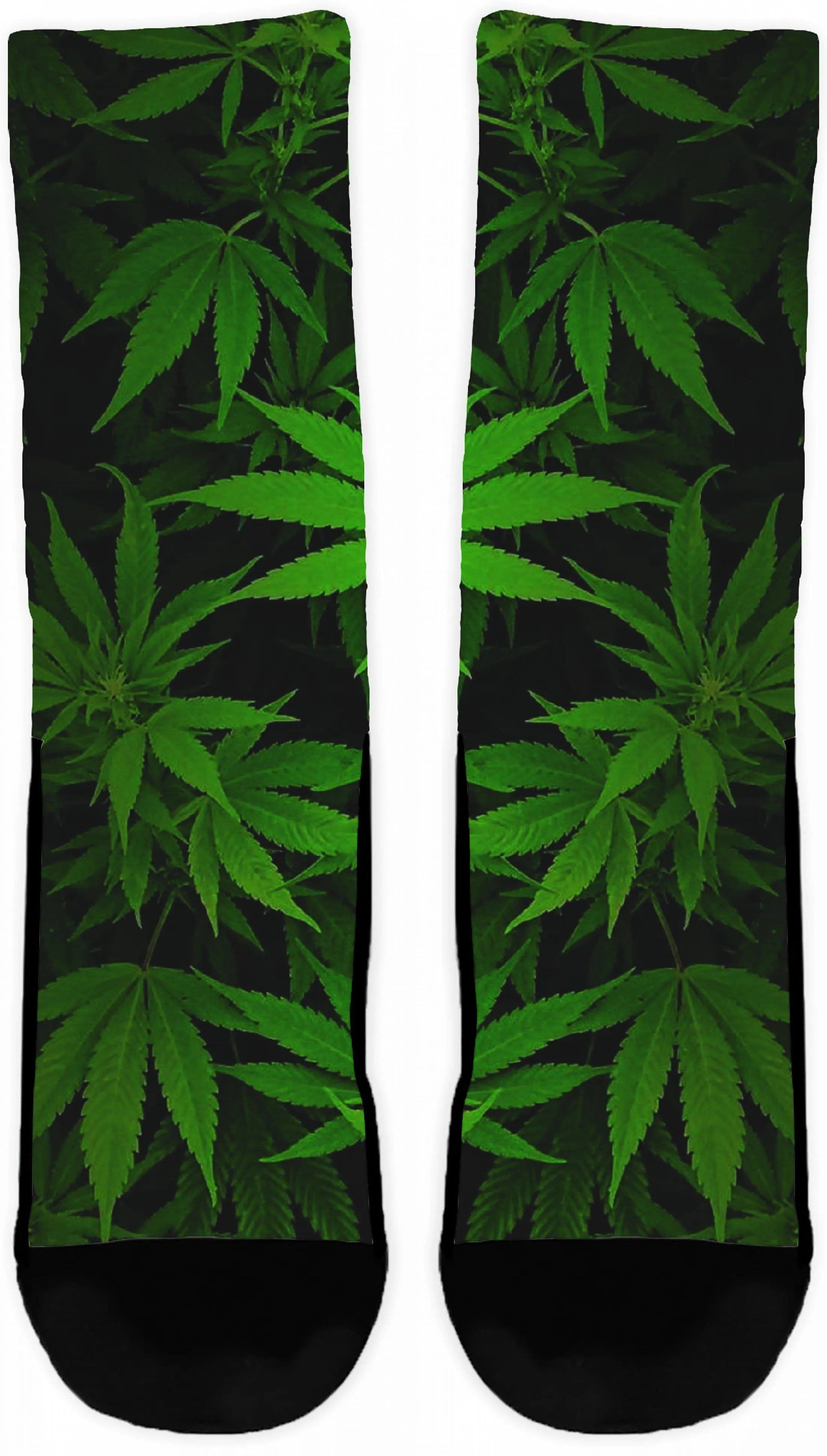 Weed Crew Socks