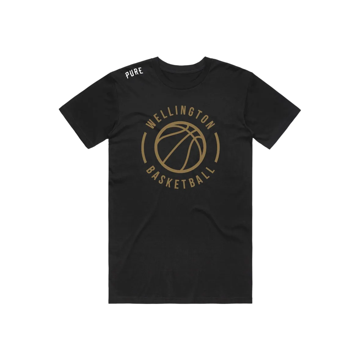 Wellington Basketball Tee - Black