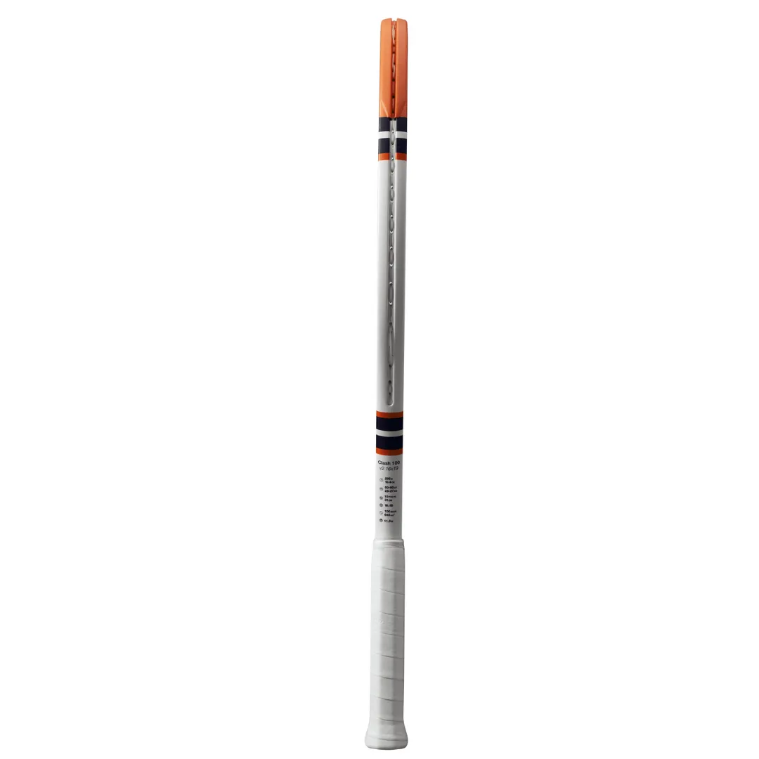 Wilson Clash 100 V2 Roland Garros 2023 Tennis Racquet