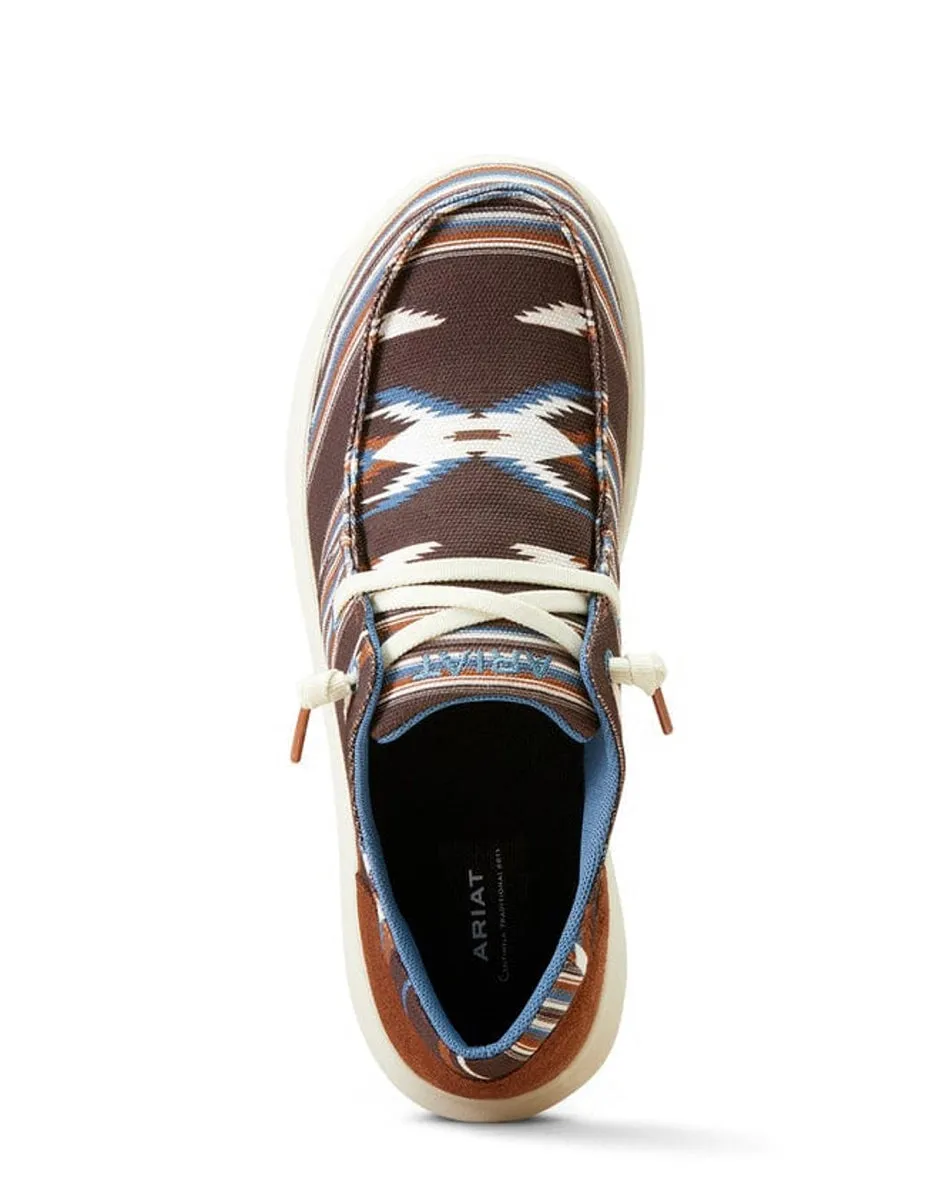 Women’s Ariat Hilo Chimayo Arroyo Chocolate Shoes