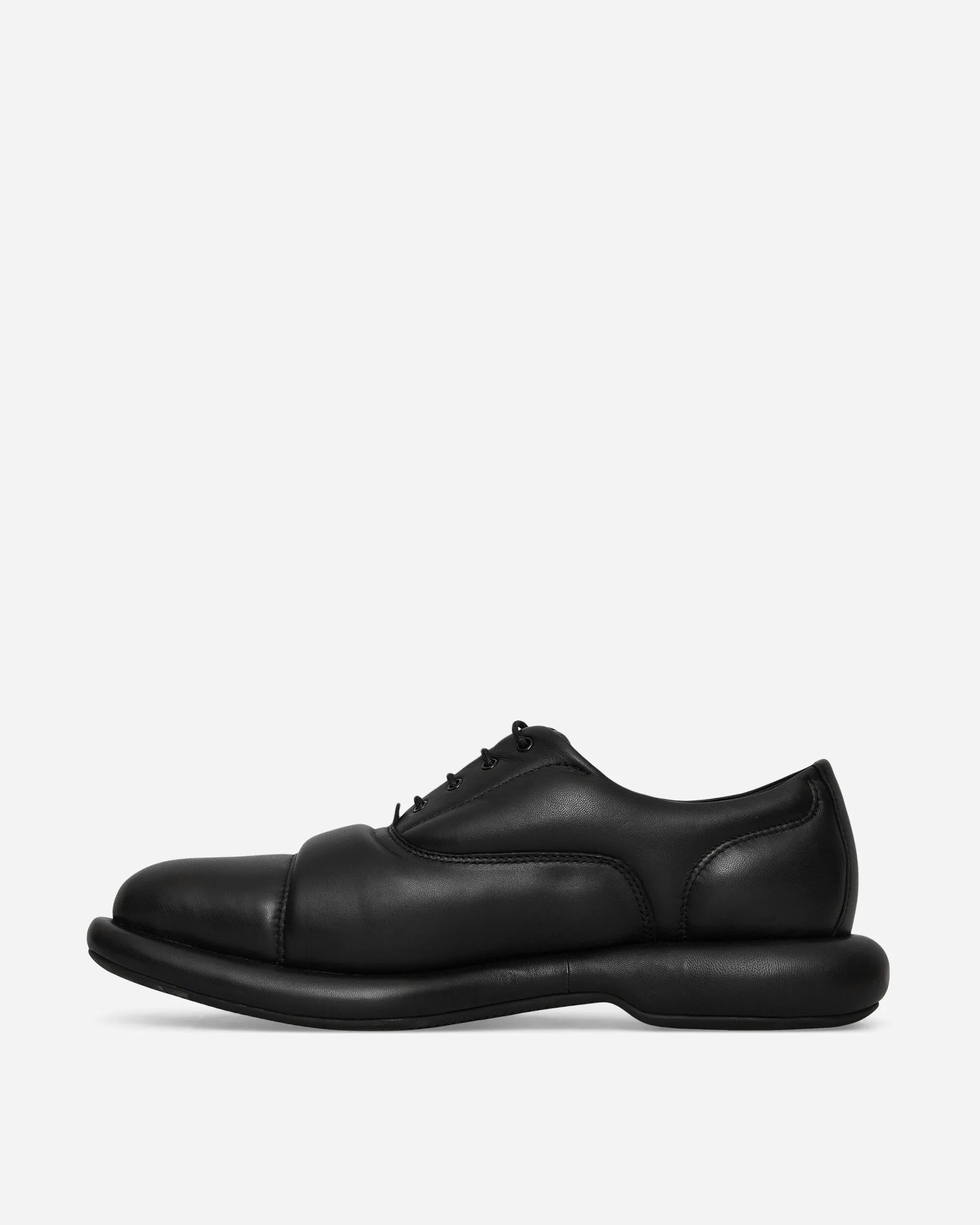 Women's Martine Rose Leather Oxford Shoes Black