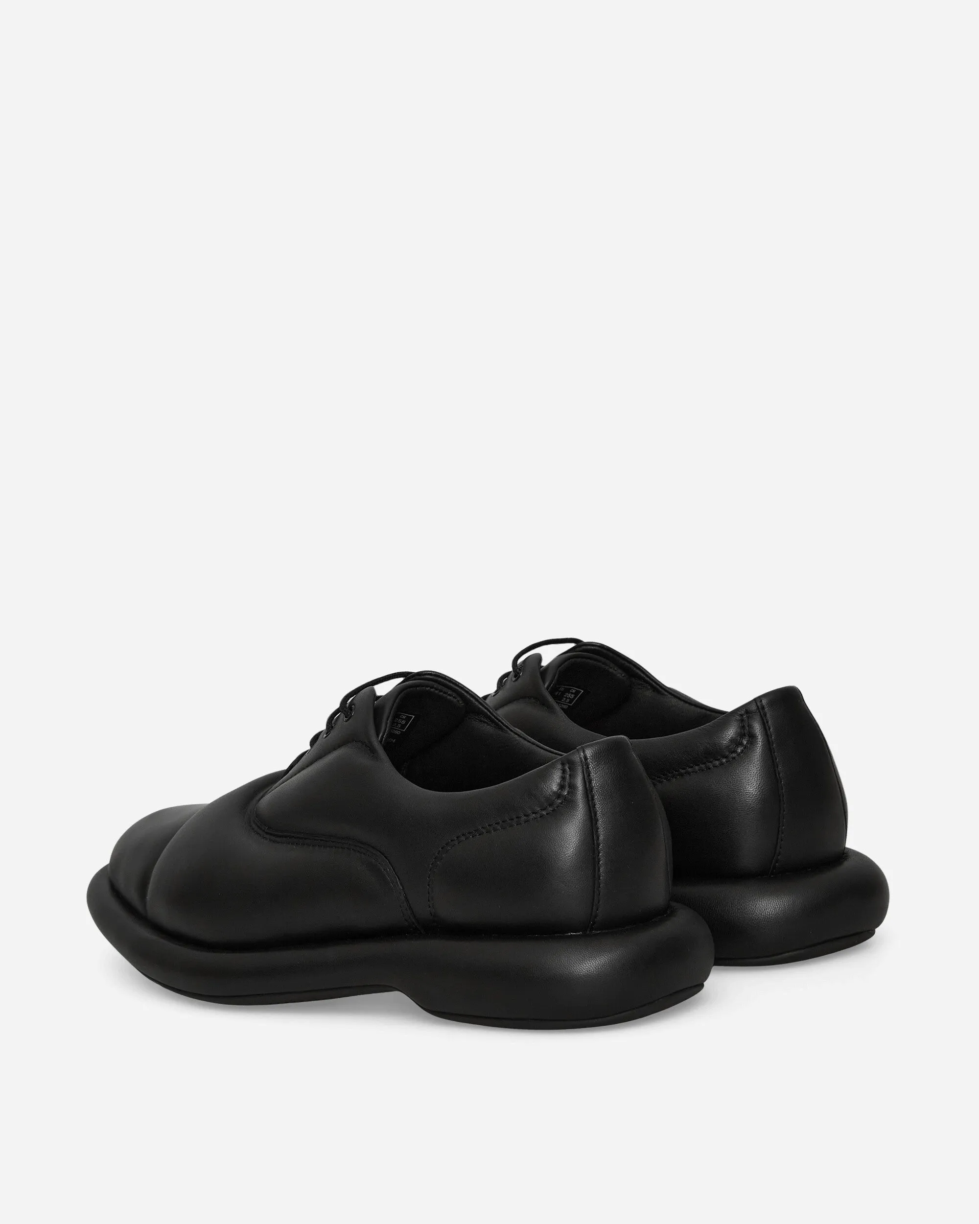 Women's Martine Rose Leather Oxford Shoes Black