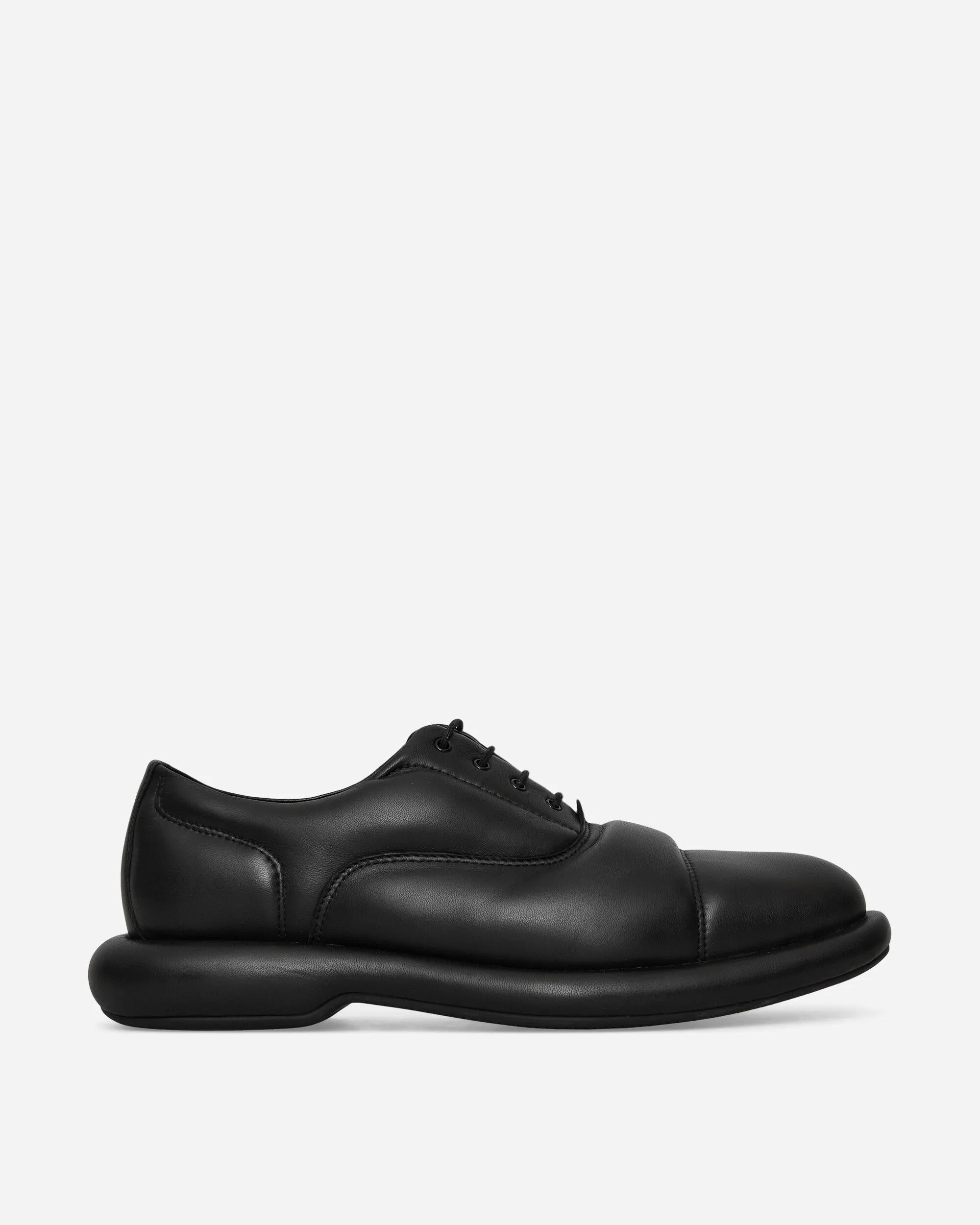 Women's Martine Rose Leather Oxford Shoes Black