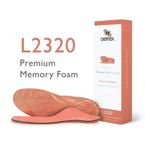 Women's Premium Memory Foam Posted Orthotics - L2320W