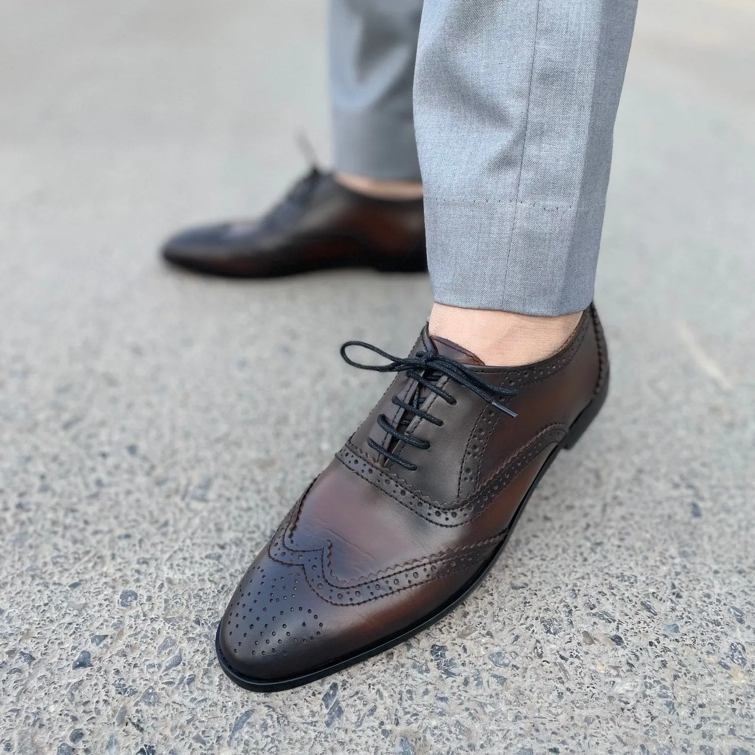 WS Pure leather Handmade Classic Shoes WS-105