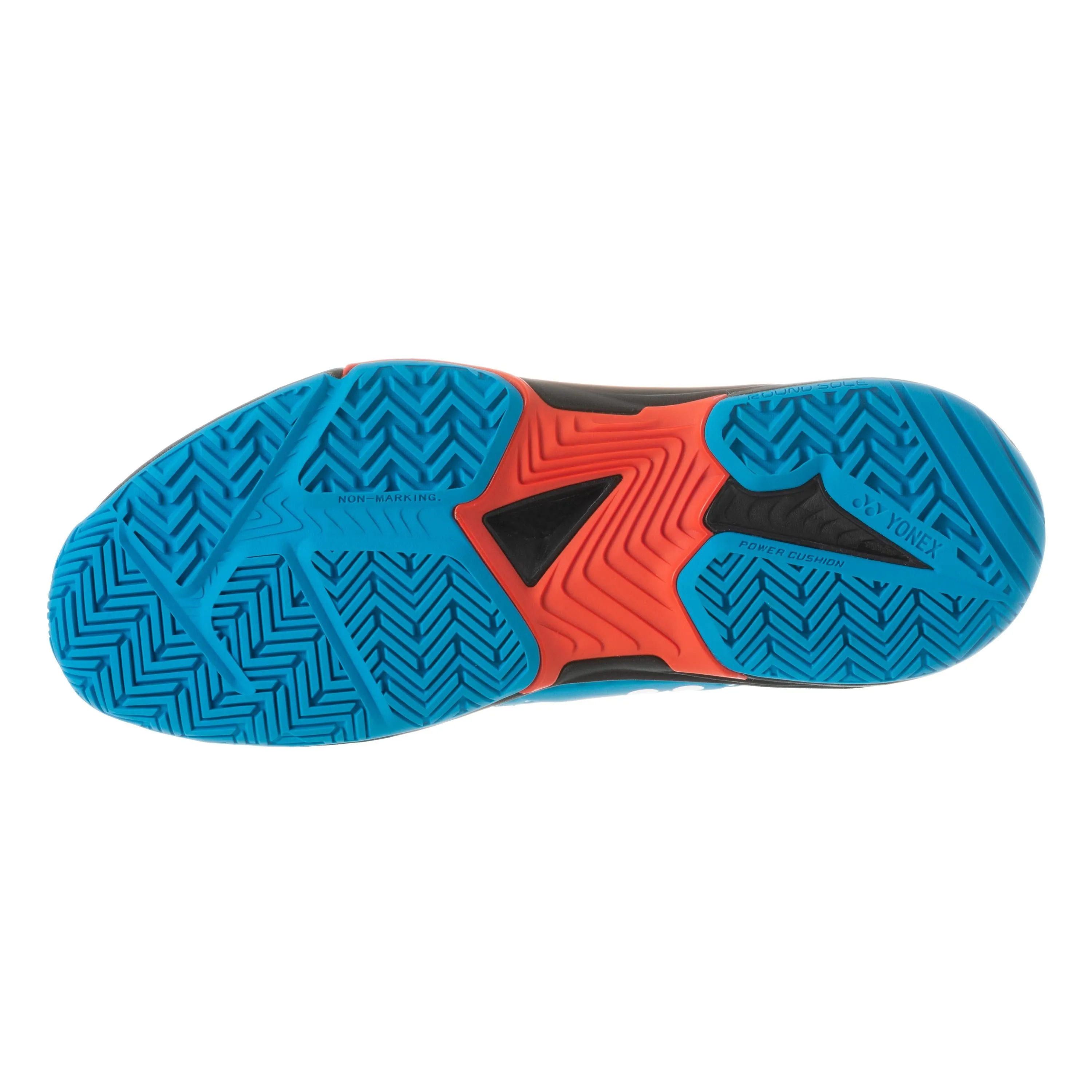 Yonex Power Cushion Sonicage 3 Wide Unisex Tennis Shoe (Blue/Black)